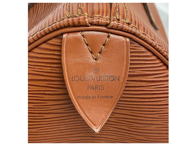 Borsa Louis Vuitton Epi Speedy 25 in Kenyan Brown - vista 5