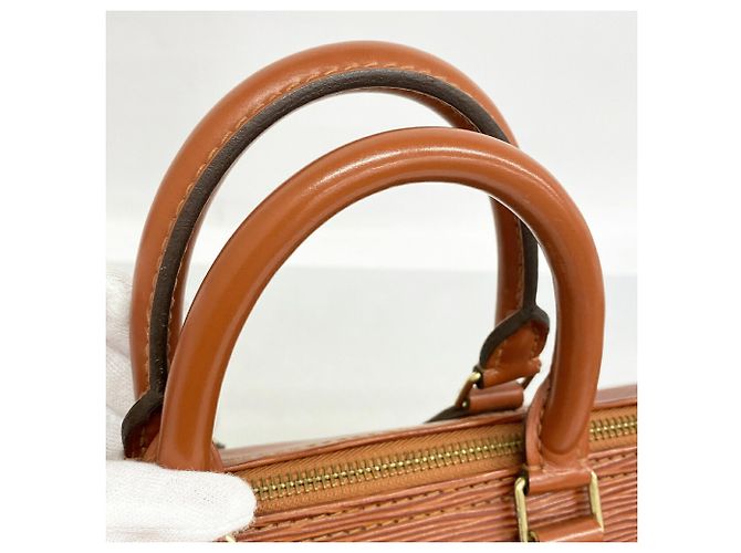 Borsa Louis Vuitton Epi Speedy 25 in Kenyan Brown - vista 7