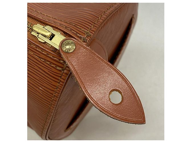Borsa Louis Vuitton Epi Speedy 25 in Kenyan Brown - vista 9