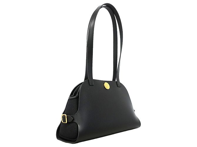 Hermès Borsa a tracolla Hermes in pelle Swift nera - vista 2