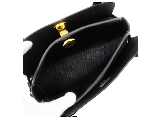 Hermès Borsa a tracolla Hermes in pelle Swift nera - vista 4