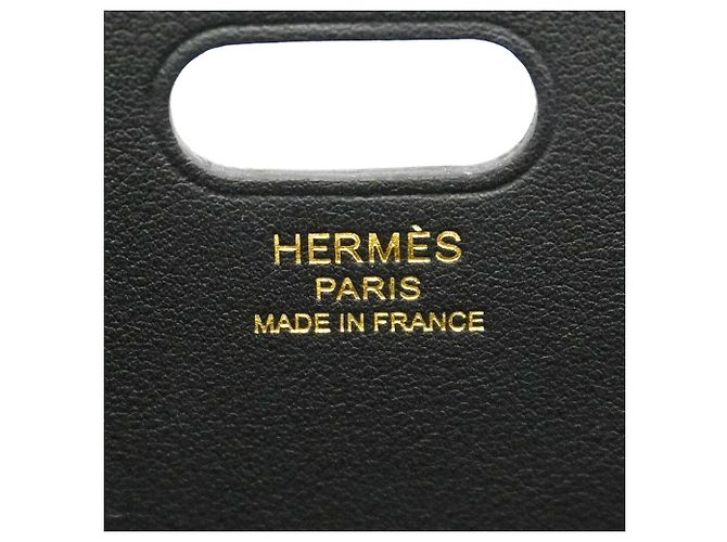 Hermès Borsa a tracolla Hermes in pelle Swift nera - vista 5