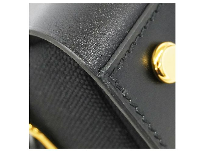 Hermès Borsa a tracolla Hermes in pelle Swift nera - vista 6