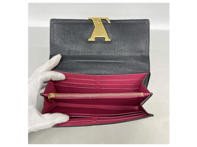 Louis Vuitton Long Wallet in Noir - Ansicht 3