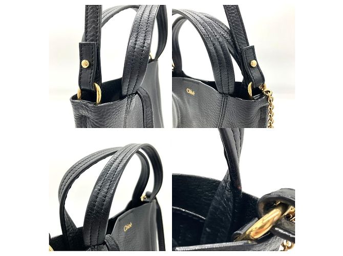 Borsa Tote Chloé Spin Small - vista 5