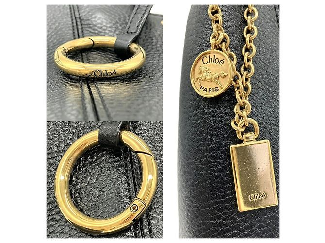 Borsa Tote Chloé Spin Small - vista 7