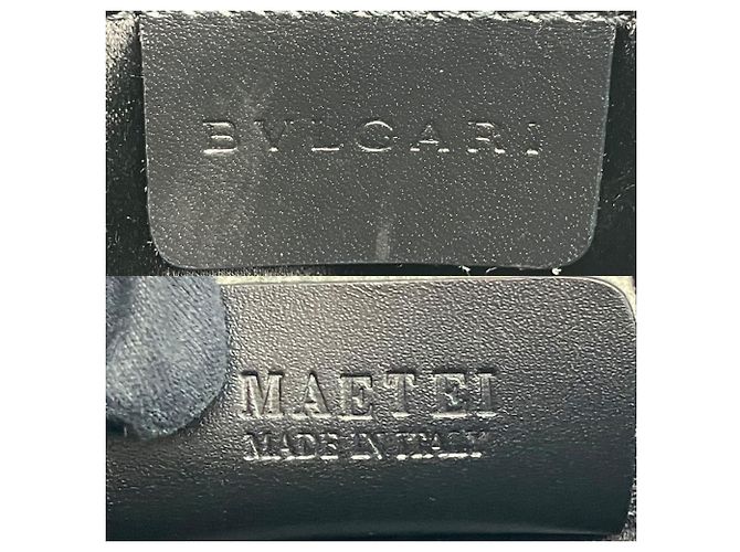 Bulgari Borsa a tracolla Bvlgari Mania B.zero1 Denim - vista 9