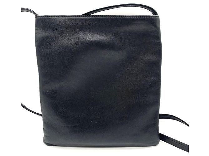 Borsa a tracolla Sacoche in pelle goffrata Anagram Loewe - vista 2