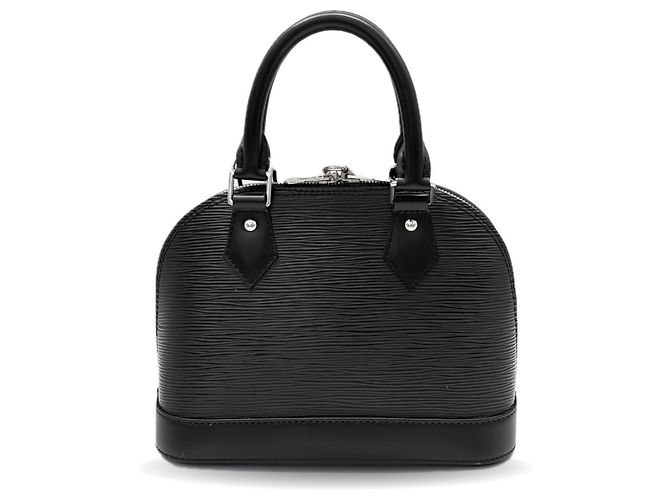 Borsa a mano Louis Vuitton Alma BB Epi Black - vista 2