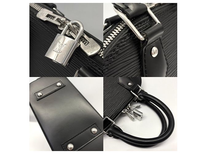 Borsa a mano Louis Vuitton Alma BB Epi Black - vista 5