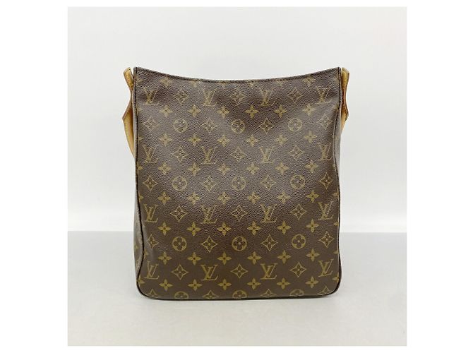 Borsa a tracolla Louis Vuitton Monogram Looping GM - vista 9