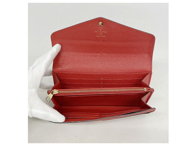 Louis Vuitton Monogram Empreinte Portefeuille Sarah Long Wallet - vista 3