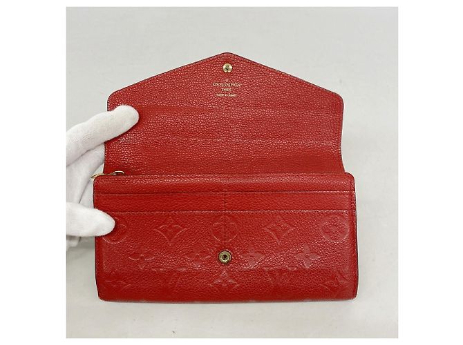 Louis Vuitton Monogram Empreinte Portefeuille Sarah Long Wallet - vista 9