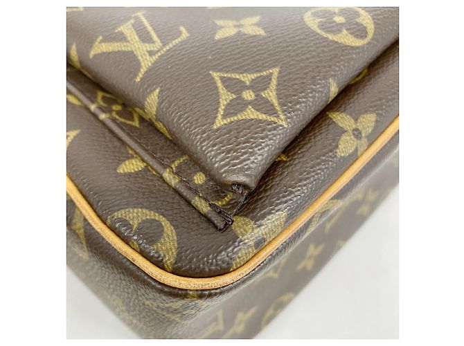 Borsa a tracolla Louis Vuitton Monogram Vivacite GM - vista 8