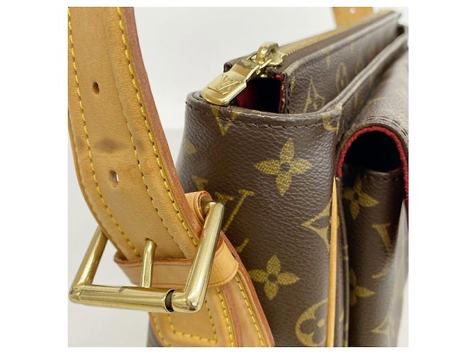 Borsa a tracolla Louis Vuitton Monogram Vivacite GM - vista 9