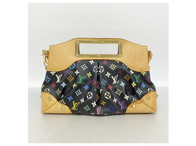 Borsa Louis Vuitton Monogram Multicolor Judy MM - vista 10
