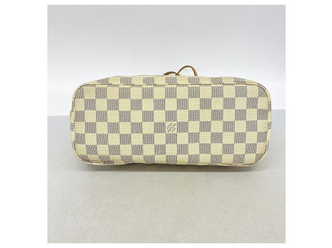 Borsa Tote Louis Vuitton Damier Azur Neverfull PM - vista 3