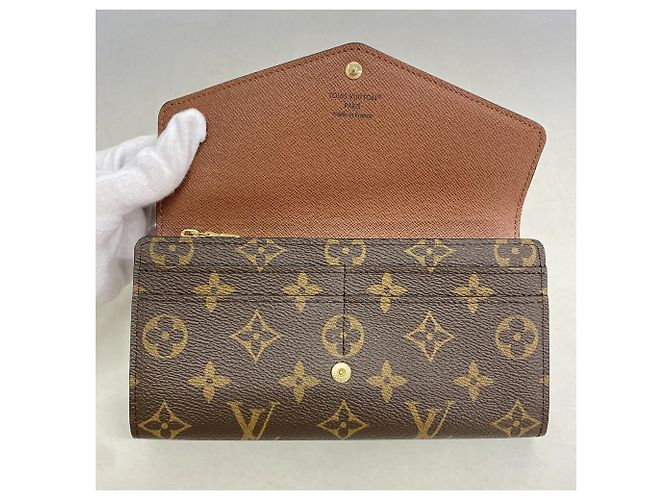 Louis Vuitton Monogram Portefeuille Sarah Long Wallet - vista 5