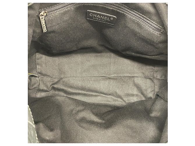 Borsa Tote Chanel verde scuro - vista 4