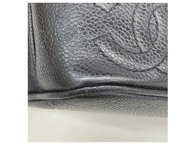 Chanel Triple Coco Rucksack aus Kaviarleder - Ansicht 8