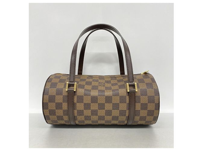 Borsa Louis Vuitton Damier Papillon 26 - vista 9