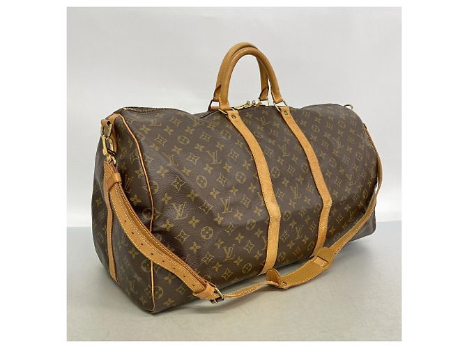 Louis Vuitton Boston Monogram Keepall Bandoulière 55 - vista 2