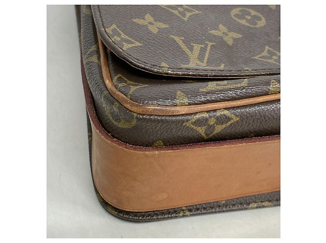 Borsa a tracolla Louis Vuitton Monogram Cartouchiere GM - vista 7