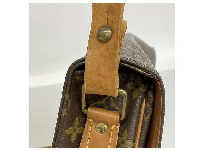 Borsa a tracolla Louis Vuitton Monogram Cartouchiere GM - vista 8