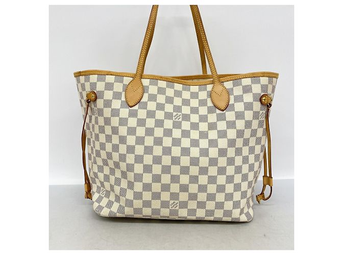 Louis Vuitton Damier Azur Neverfull MM Tote Bag - Ansicht 11
