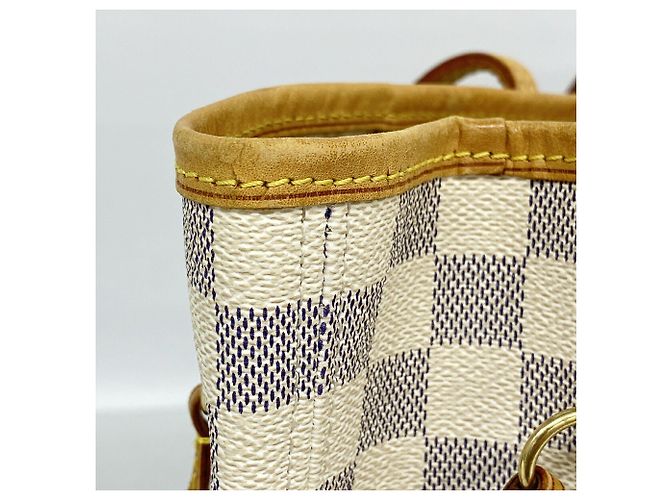 Louis Vuitton Damier Azur Neverfull MM Tote Bag - Ansicht 6