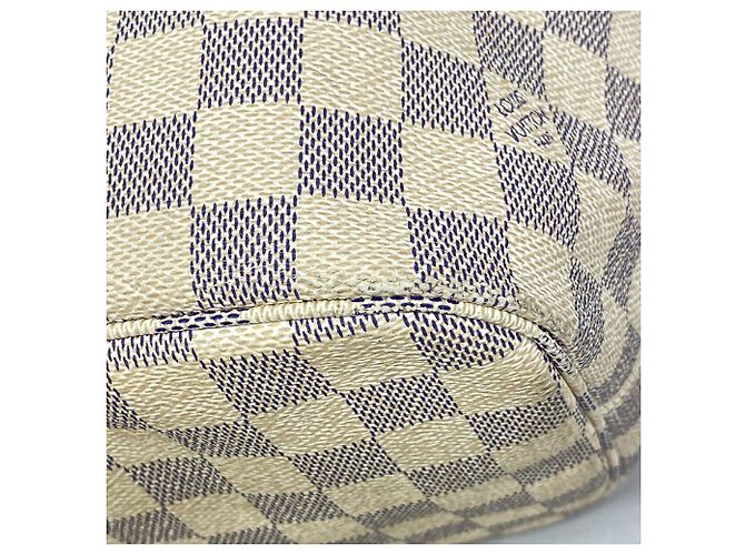 Louis Vuitton Damier Azur Neverfull MM Tote Bag - Ansicht 9