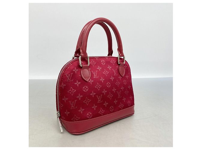 Picca borsa a mano Louis Vuitton Monogram in raso Alma - vista 2