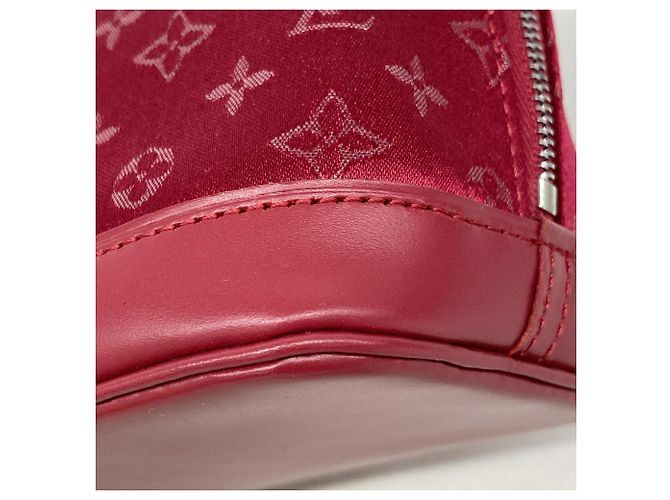 Picca borsa a mano Louis Vuitton Monogram in raso Alma - vista 6