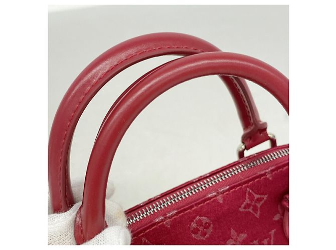 Picca borsa a mano Louis Vuitton Monogram in raso Alma - vista 7