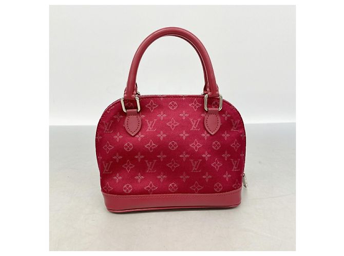Picca borsa a mano Louis Vuitton Monogram in raso Alma - vista 8