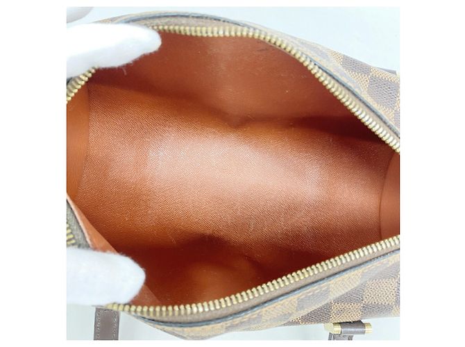 Borsa Louis Vuitton Damier Papillon 26 - vista 4