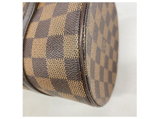 Borsa Louis Vuitton Damier Papillon 26 - vista 9