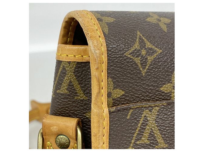 Borsa a tracolla Louis Vuitton Monogram Gibeciere MM - vista 7