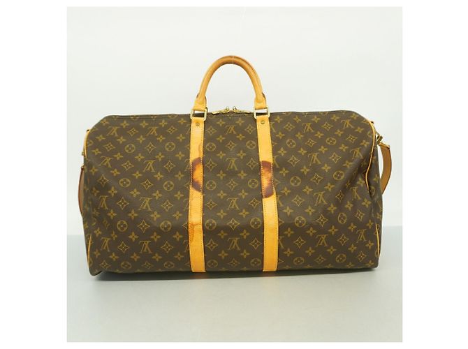 Louis Vuitton Monogram Keepall Bandoulière 55 - vista 14