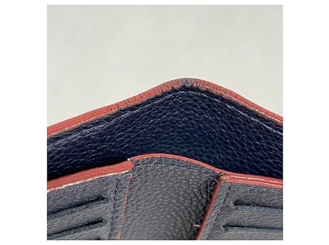 Cartera Louis Vuitton Tri-fold en Marine Rouge - vista 6