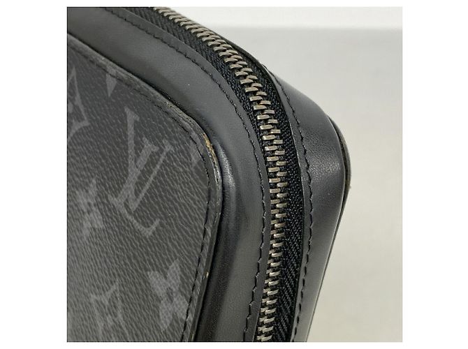 Portafoglio Long Zippy XL Louis Vuitton Monogram Eclipse - vista 7