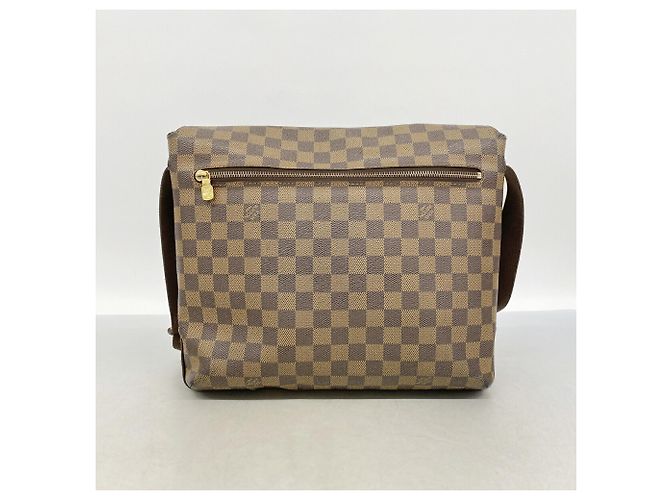 Borsa a tracolla Louis Vuitton Damier Brooklyn MM - vista 12