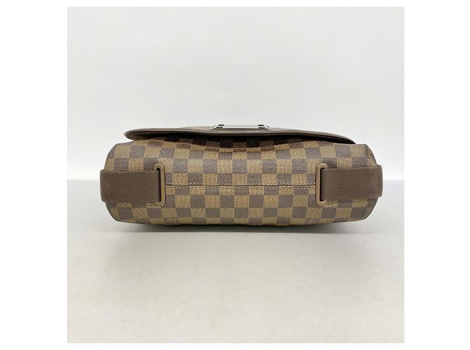Borsa a tracolla Louis Vuitton Damier Brooklyn MM - vista 3