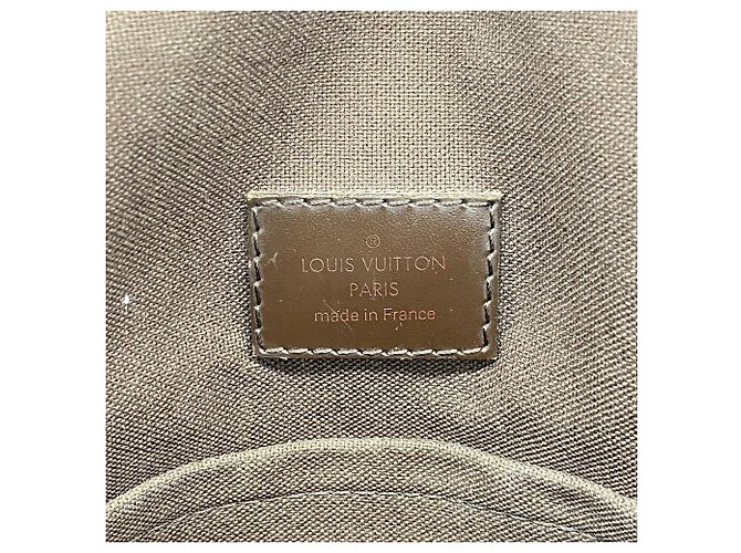 Borsa a tracolla Louis Vuitton Damier Brooklyn MM - vista 5