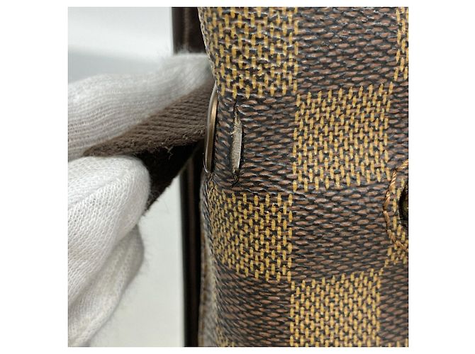Borsa a tracolla Louis Vuitton Damier Brooklyn MM - vista 6