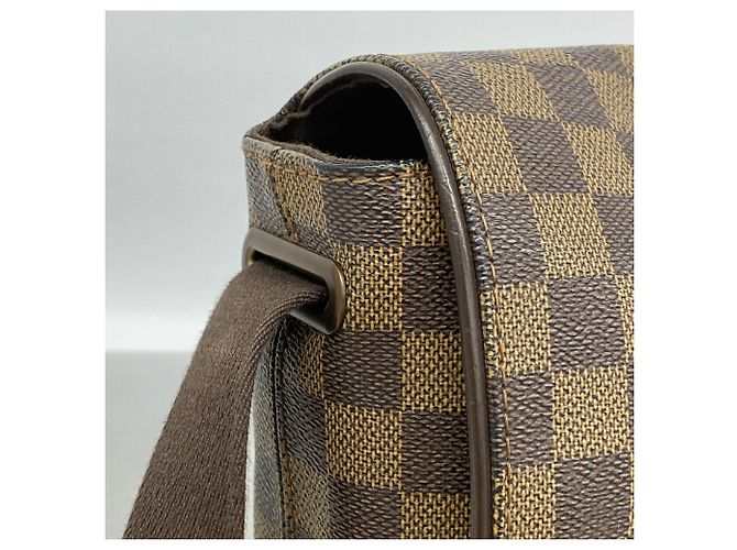 Borsa a tracolla Louis Vuitton Damier Brooklyn MM - vista 8