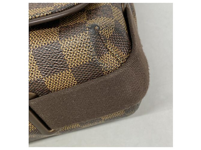 Borsa a tracolla Louis Vuitton Damier Brooklyn MM - vista 9
