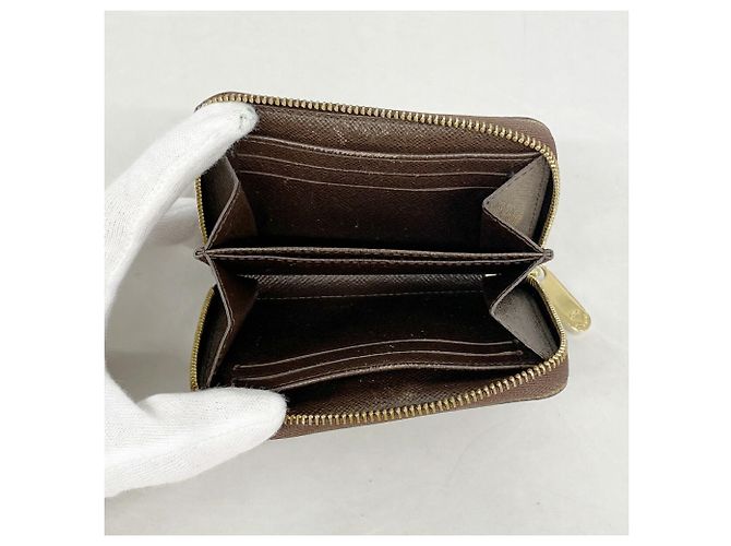 Portamonete Zippy Damier Louis Vuitton - vista 3