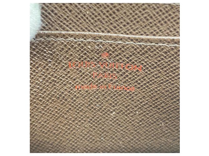 Portamonete Zippy Damier Louis Vuitton - vista 4