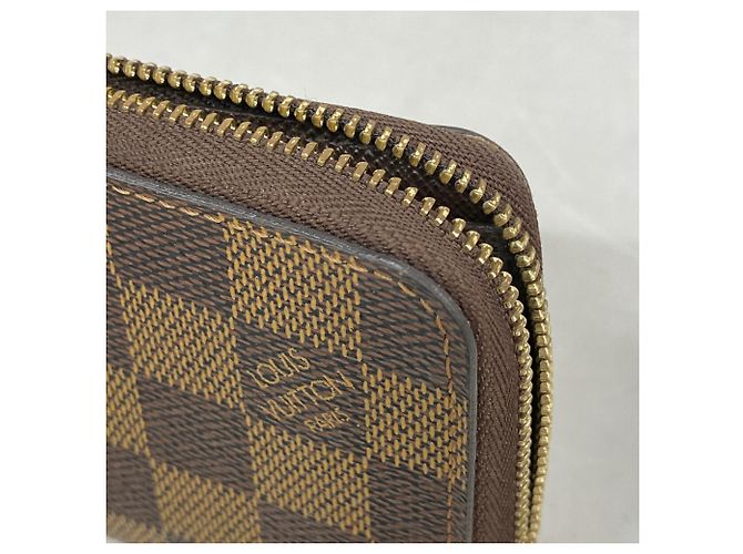 Portamonete Zippy Damier Louis Vuitton - vista 5